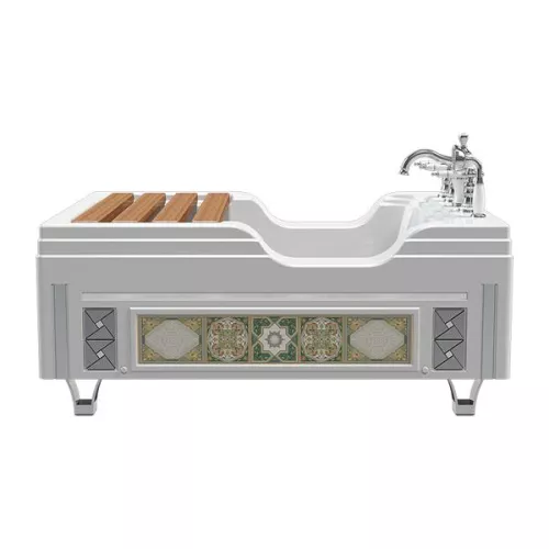 Ванна акриловая  для омовения Radomir ТАХАРАТ 120х80, изображение 9