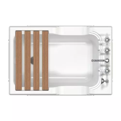 Ванна акриловая  для омовения Radomir ТАХАРАТ 120х80, изображение 6