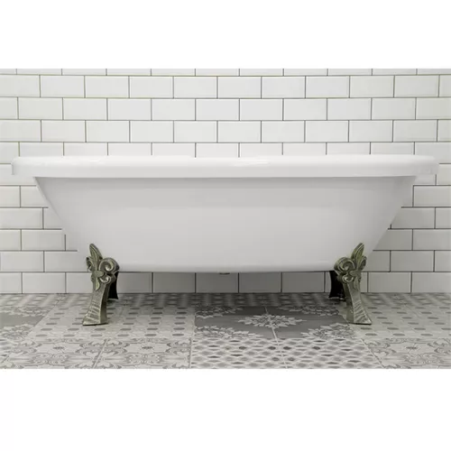 Ванна акриловая  RADOMIR Леонесса на ножках Лилия бронза 175х80, Выбрать цвет: Бронза, изображение 7