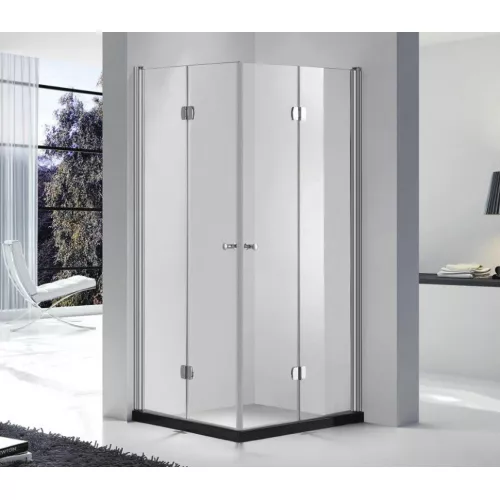 Душевая дверь складная Gemy Dutch Windmill 100 см прозрачное стекло, изображение 2