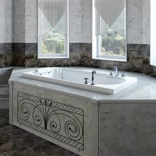 Ванна акриловая Radomir Fra Grande АНАБЕЛЬ 170х85 ( золото), Выбрать цвет: Золото, изображение 8