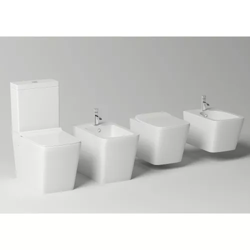 Унитаз подвесной Timo Keramiikka SOLI TK-303, Выбрать цвет: Белый, изображение 3