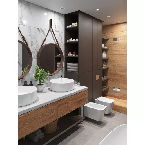 Унитаз подвесной Timo Keramiikka SOLI TK-303, Выбрать цвет: Белый, изображение 4