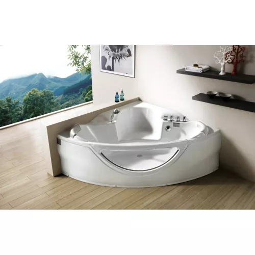 Акриловая гидромассажная ванна  Gemy G9025  155*155, Комплектация: без гидромассажа, изображение 3