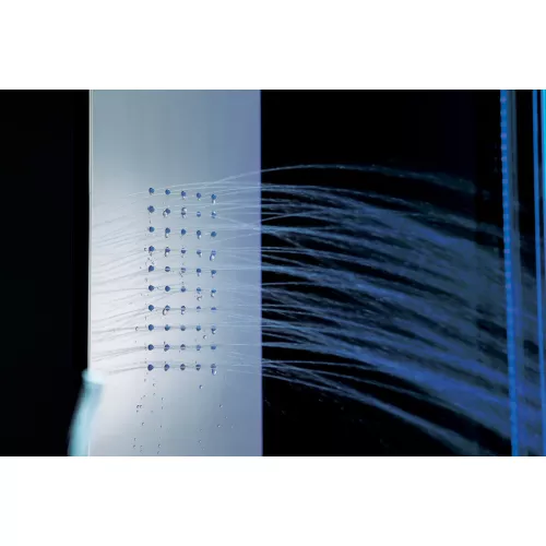 Душевая кабина с паром Orans SR-89106S black, Цвет стекла: прозрачное, Цвет профиля: Черный, Тип поддона: Низкий, Выбрать размер: 130x130, изображение 6