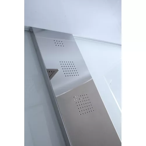 Душевая кабина прямоугольная с паром Orans SR-89105RS/LS White  L/R, Цвет профиля: Белый, Тип поддона: Низкий, Выбрать размер: 120x90, Ориентация: правая, изображение 9