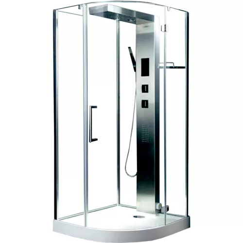 Душевая кабина четверть круга Timo Premium ARMO H-506 90х90х215 стекл.крыша