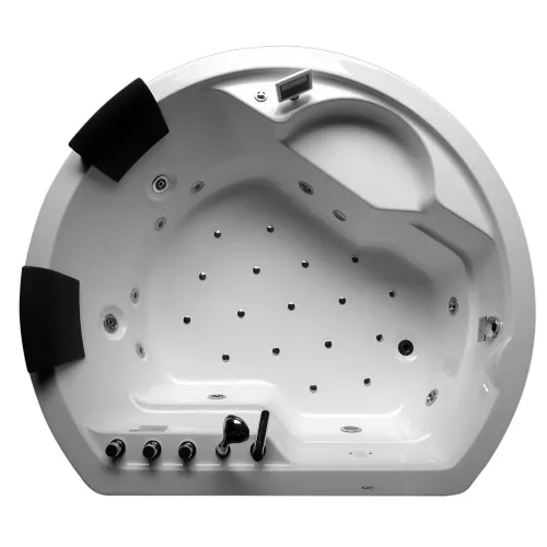 Акриловая гидромассажная ванна Gemy G9063, Комплектация: гидромассаж, аэромассаж, электр.пульт,хромотерапия, изображение 3