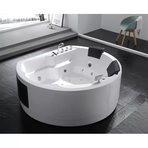 Акриловая гидромассажная ванна Gemy G9063, Комплектация: гидромассаж, аэромассаж, электр.пульт,хромотерапия, изображение 2