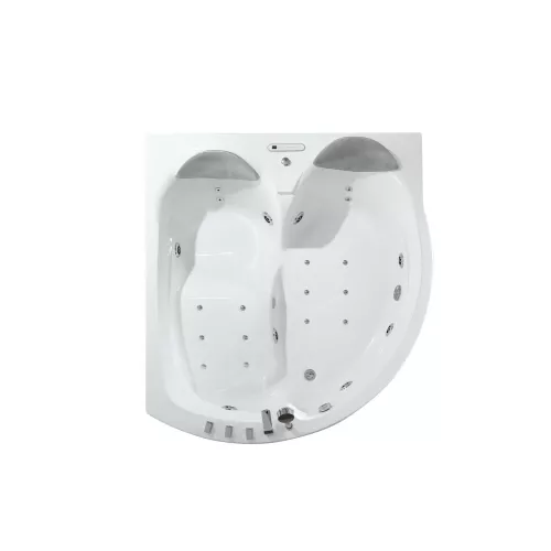 Ванна акриловая гидромассажная Black&White GB 5005 175*160, изображение 2