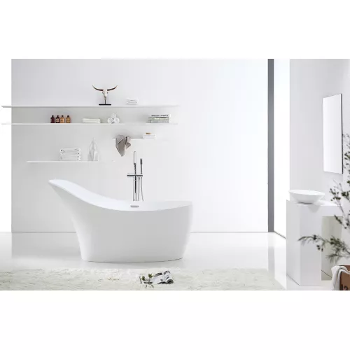 Акриловая ванна ABBER AB9245 169х75, изображение 9