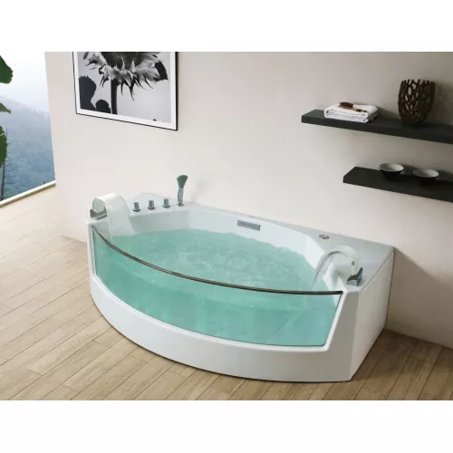 Акриловая гидромассажная ванна Gemy G9079  200*105, изображение 2