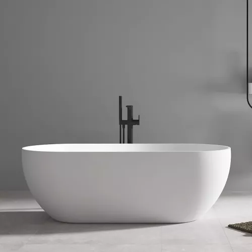 Акриловая ванна ABBER AB9241 170*80, Выбрать цвет: Белый, изображение 7