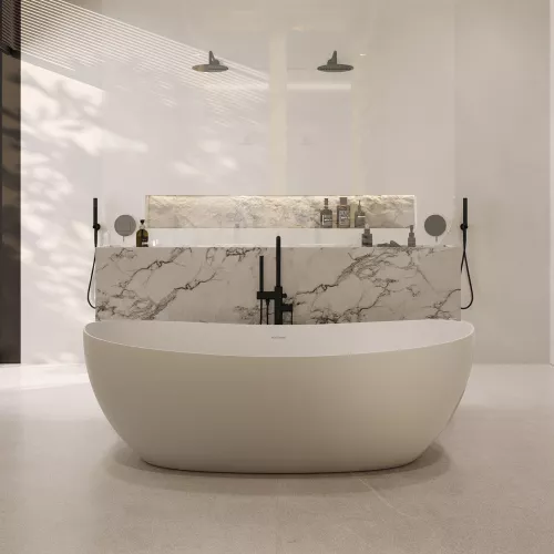 Акриловая ванна ABBER AB9237 172х103, изображение 7