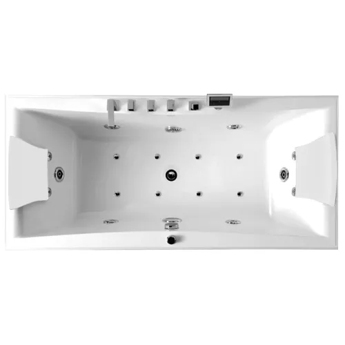 Акриловая гидромассажная ванна Gemy G9076  177*81, Комплектация: гидромассаж, аэромассаж, электр.пульт,хромотерапия, изображение 3