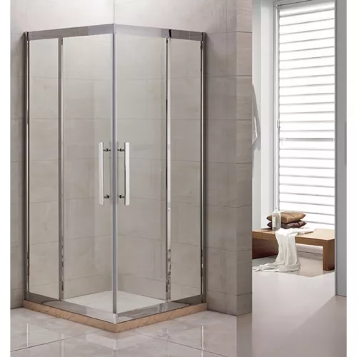 Душевой уголок  квадратный Grossman Pragma PR-100SQ 100х100 прозрачное стекло, изображение 2