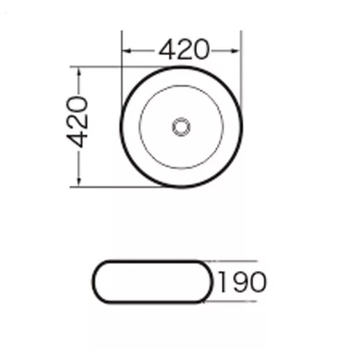 Раковина GR-3010 (420*420*190), изображение 5