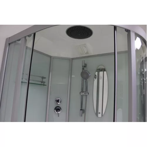 Душевая кабина асимметричная с крышей Frank F310, Ориентация: Правая, изображение 3