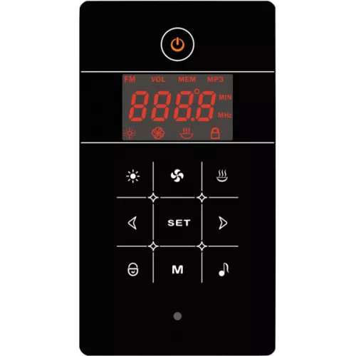 Душевая кабина угловая Frank F661 высокий поддон, изображение 2