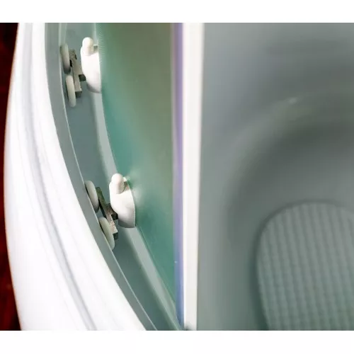 Душевая кабина асимметричная с крышей Frank F125 высокий поддон, Ориентация: Левая, изображение 7