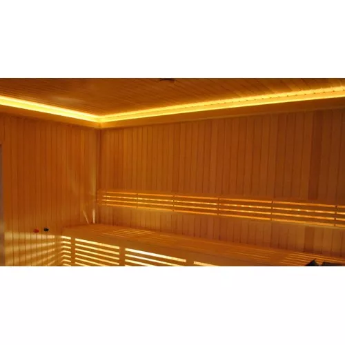 Кабина с финской сауной FRANK серия 900, с печкой Harvia, левая/правая, Выбрать размер: 170х110, Ориентация: Левая, изображение 3