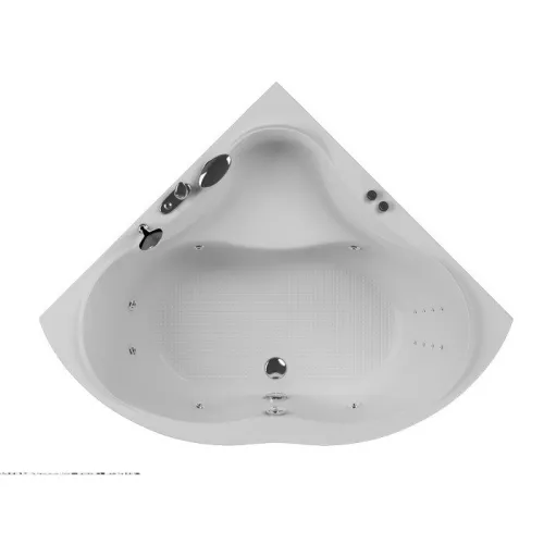 Акриловая ванна Aquatika Кворум угловая 143*143, Комплектация: Basic, изображение 2