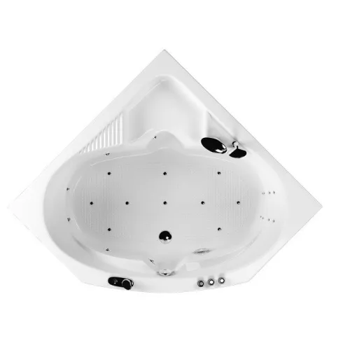 Акриловая ванна Aquatika Серена, Выбрать размер: 140х140, Комплектация: Basic, изображение 2