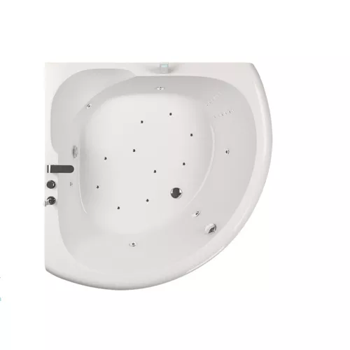 Акриловая ванна Aquatika Тема угловая, Выбрать размер: 140х140, Комплектация: Basic, изображение 2