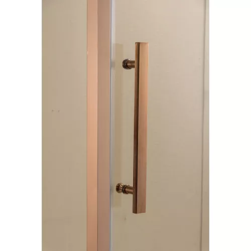 Душевой уголок асимметричный Grossman Pragma PR-120RGR 80х120 прозрачное стекло, изображение 2