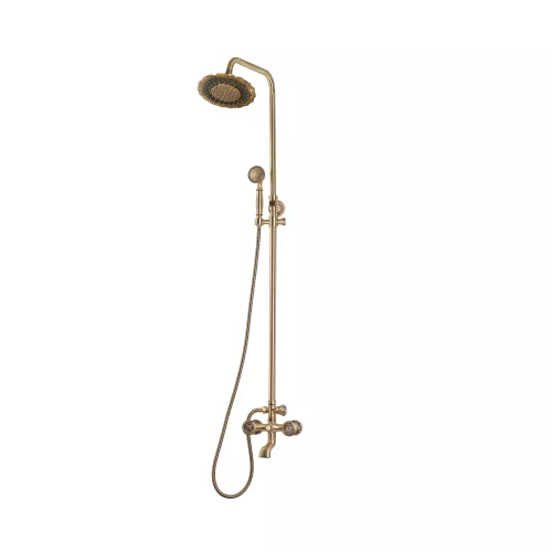 Душевые системы: Bronze De Luxe Royal Комплект для ванной и душа двухручковый 1 в магазине Акватория