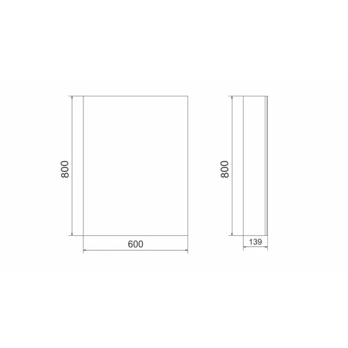 Зеркало-шкаф Velvex Klaufs 60, изображение 7