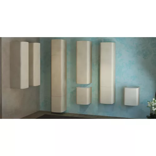 Шкаф подвесной Velvex Iva 45 светлый лен, изображение 4