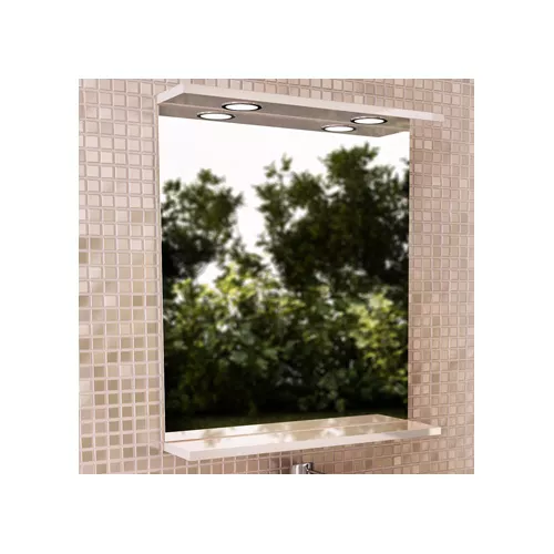 Зеркало Comforty, Выбрать размер: 60, Тип: Зеркало с полкой