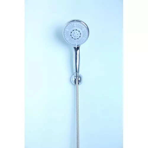 Душевая кабина с гидромассажем трапеция Bandhours CLIO B 90х90х225 см, Цвет стекла: прозрачное, Высота поддона: 50, Цвет профиля: Хром, Тип поддона: Высокий, Выбрать размер: 90x90, изображение 5