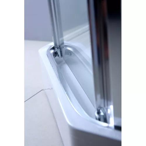 Душевая кабина с гидромассажем трапеция Bandhours CLIO B 90х90х225 см, Цвет стекла: прозрачное, Высота поддона: 50, Цвет профиля: Хром, Тип поддона: Высокий, Выбрать размер: 90x90, изображение 6