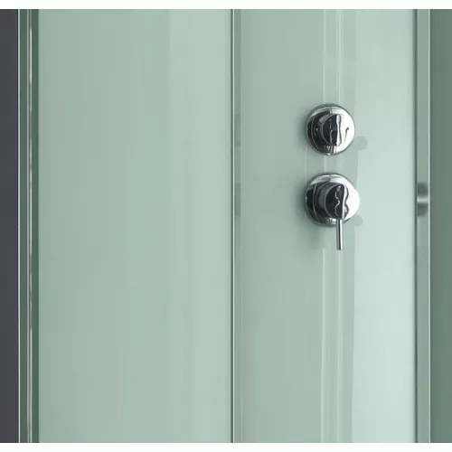 Душевая кабина  асимметричная Bandhours ORION L/R 120*80 см, Цвет стекла: прозрачное, Цвет профиля: Хром, Тип поддона: Высокий, Выбрать размер: 80x120, Ориентация: левая, изображение 5