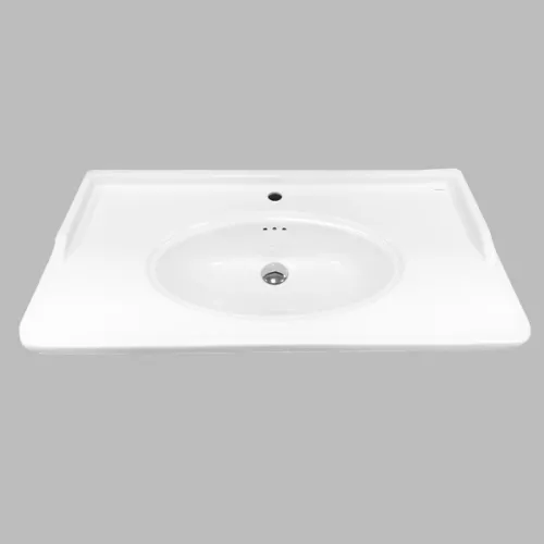 COMFORTY. Тумба-умывальник "Павия-100" белый глянец с раковиной COMFORTY 50110, изображение 3