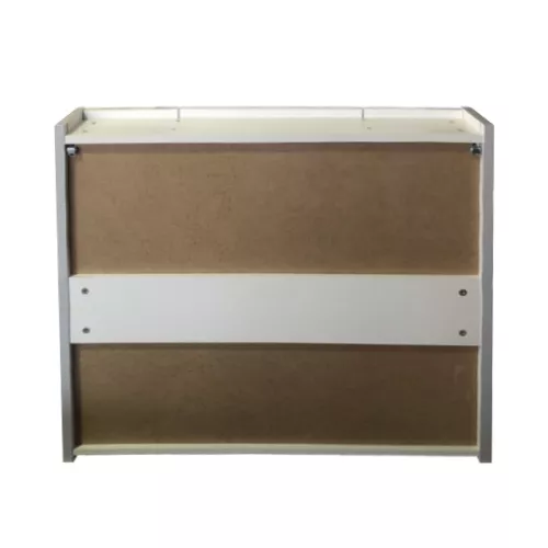 Зеркало-шкаф "Сорренто-90" светло-серый, изображение 4