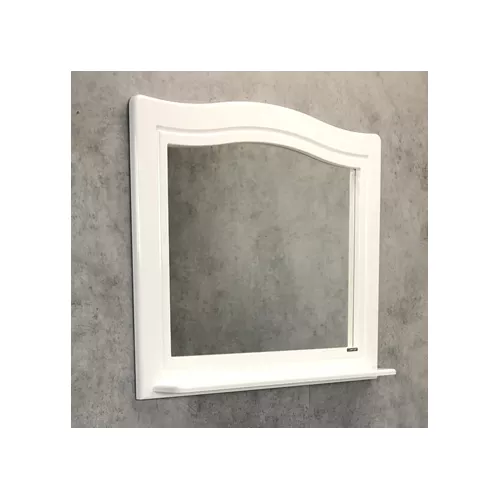 COMFORTY. Зеркало "Павия-100" белый глянец, изображение 2