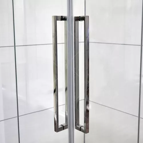 Душевой уголок RGW SV-31, Цвет стекла: прозрачное, Цвет профиля: Хром, Выбрать размер: 800x800, изображение 4