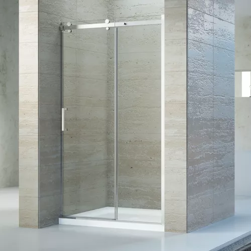 Душевая дверь RGW TO-14, Цвет стекла: прозрачное, Цвет профиля: Хром, Выбрать размер: 120, изображение 2