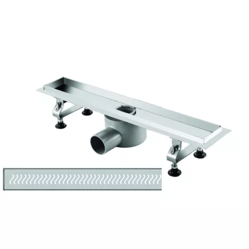 Душевой трап RGW SDR-01-E1 хром, Выбрать размер: 800x90, изображение 2