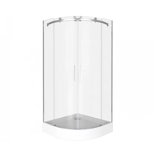 Душевой уголок Good Door ALTAIR R-TD-C-CH прозрачный без поддона, Выбрать размер: 100x100 , Цвет стекла: прозрачное, изображение 3