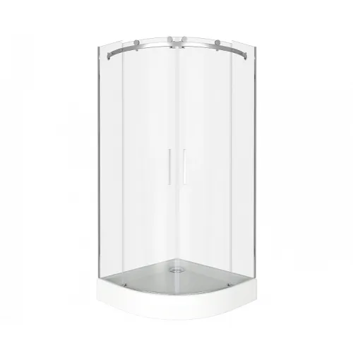 Душевой уголок Good Door ALTAIR R-TD-C-CH прозрачный без поддона, Выбрать размер: 90x90, Цвет стекла: прозрачное, изображение 3