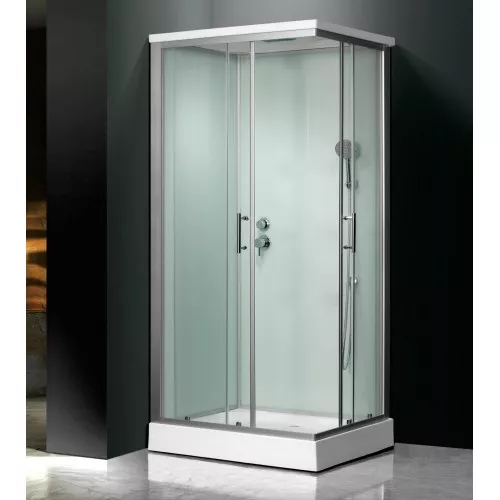 Душевая кабина Frank F100  100*80 правая, изображение 2