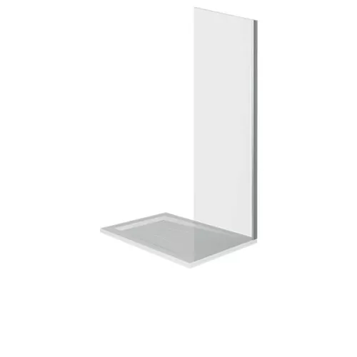 Боковая часть  Good Door Orion SP, Цвет стекла: прозрачное, Цвет профиля: Хром, Выбрать размер: 80