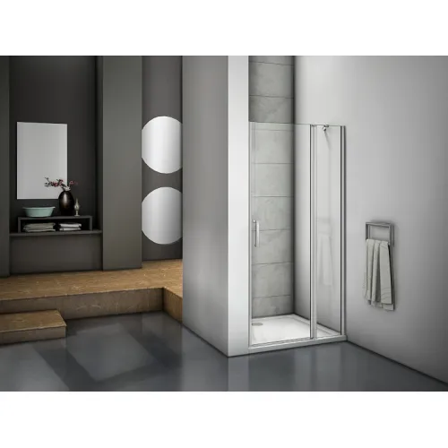 Душевая дверь распашная Good Door Mokka WTW, Выбрать размер: 120, Цвет стекла: прозрачное