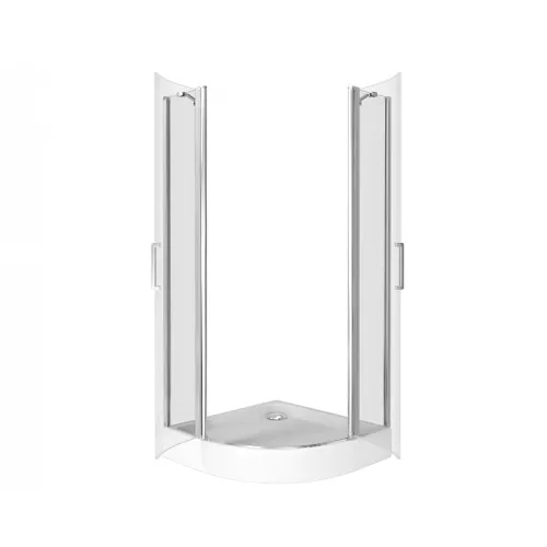 Душевой уголок Good Door Pandora R-T-CH/C-CH без поддона, Выбрать размер: 80x80, Цвет стекла: прозрачное, изображение 4