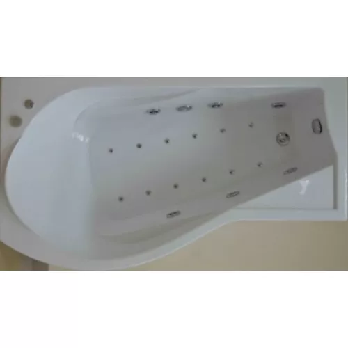 Ванна акриловая  BAS Капри 170*80 L/R, Ориентация: Левая, Комплектация: гидромассаж, изображение 3