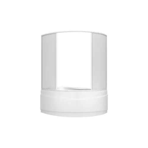 Шторка для ванны BAS Вектра 150х145 для асимметричных ванн, изображение 2